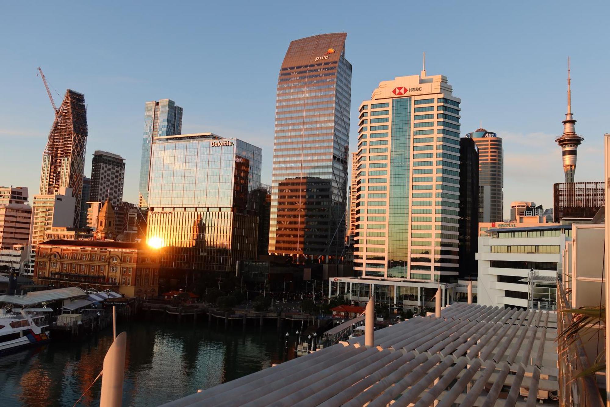 Penthouse Apartment With Stunning Harbour Views オークランド エクステリア 写真