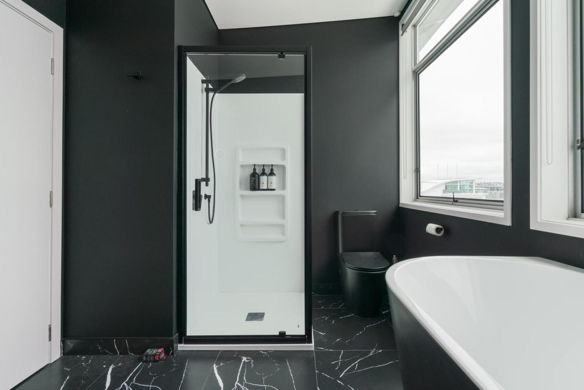 Penthouse Apartment With Stunning Harbour Views オークランド エクステリア 写真