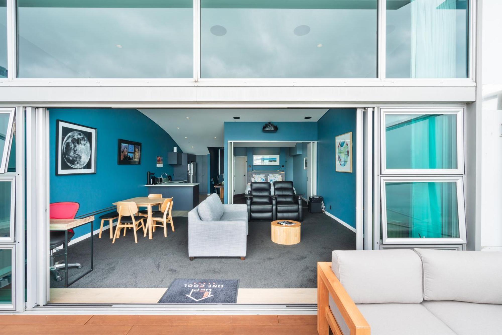 Penthouse Apartment With Stunning Harbour Views オークランド エクステリア 写真